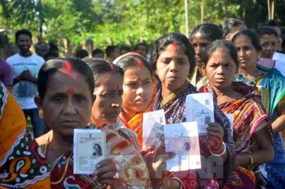 Tripura  tops in women voting rate